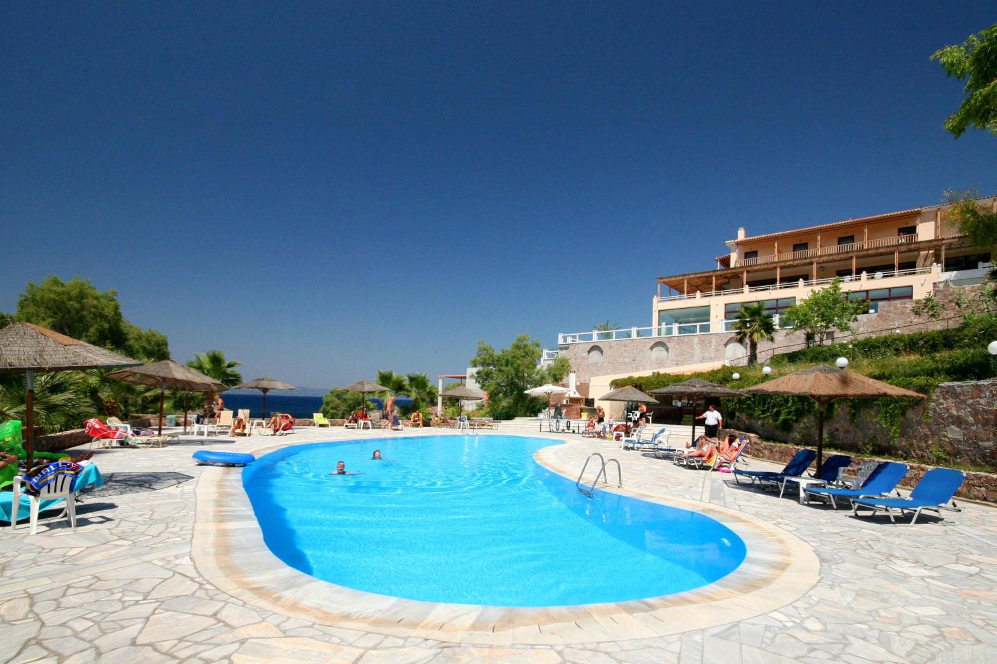 Viva Mare Hotel & Spa Митимна Экстерьер фото