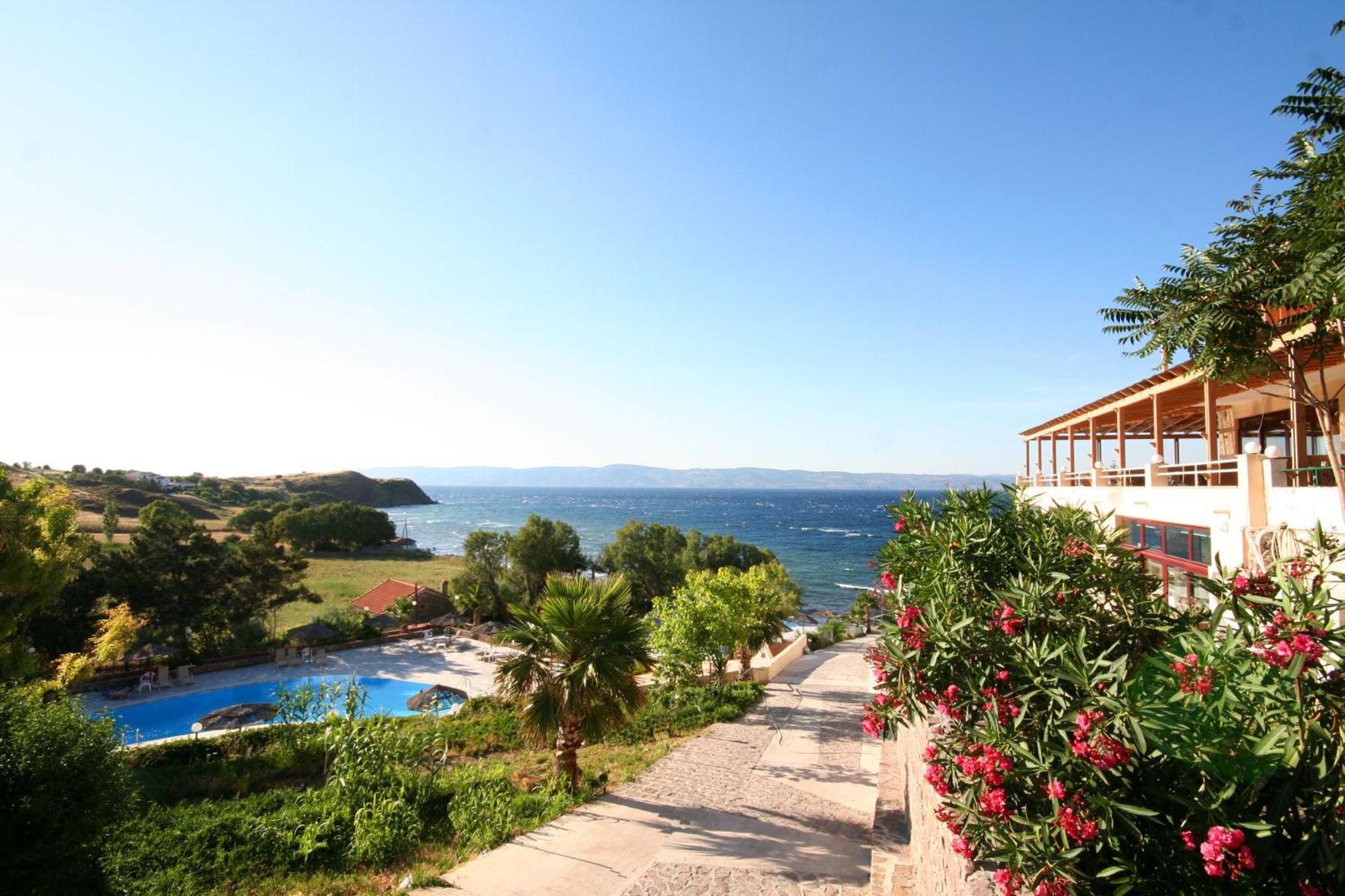 Viva Mare Hotel & Spa Митимна Экстерьер фото